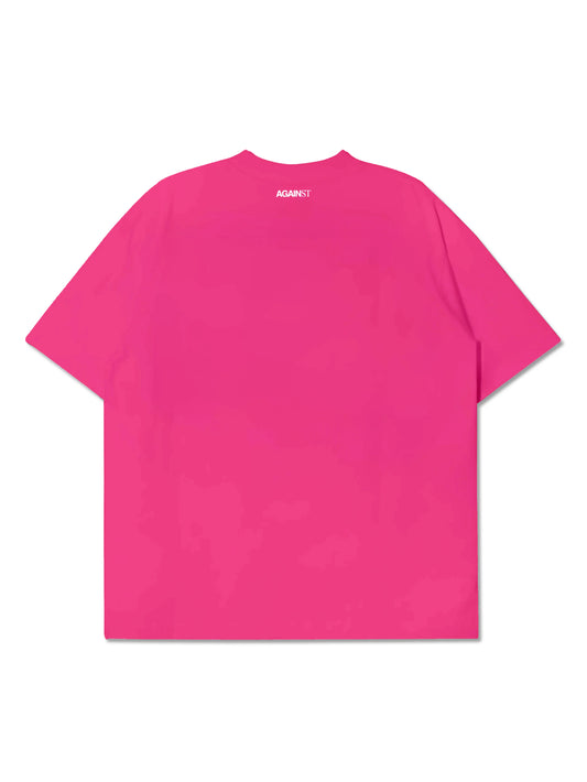 QUOTE BLEED TEE PINK