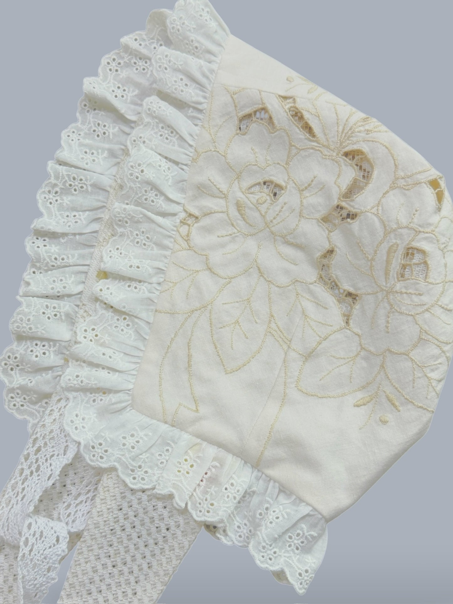 Double-Sided Baby Bonnet - 5 - BEV C multi label store