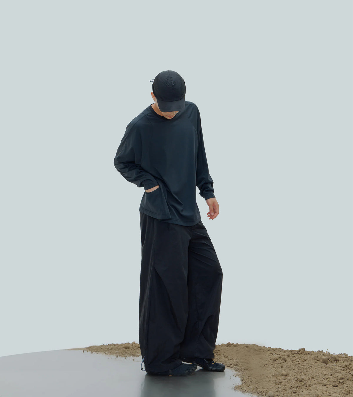 Slate Grey - Essential Kite L/S TEE