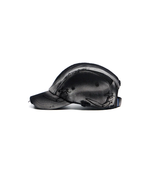 Washed Black - Microclimate Damaged Cap - BEV C multi label store