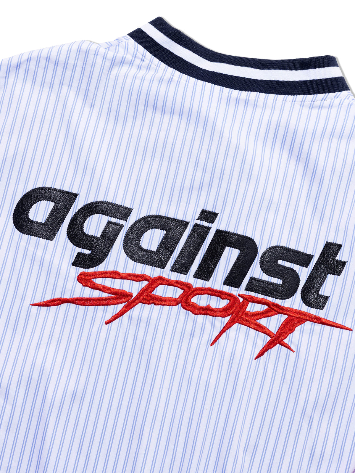 SPORT STRIPE TOP WHITE
