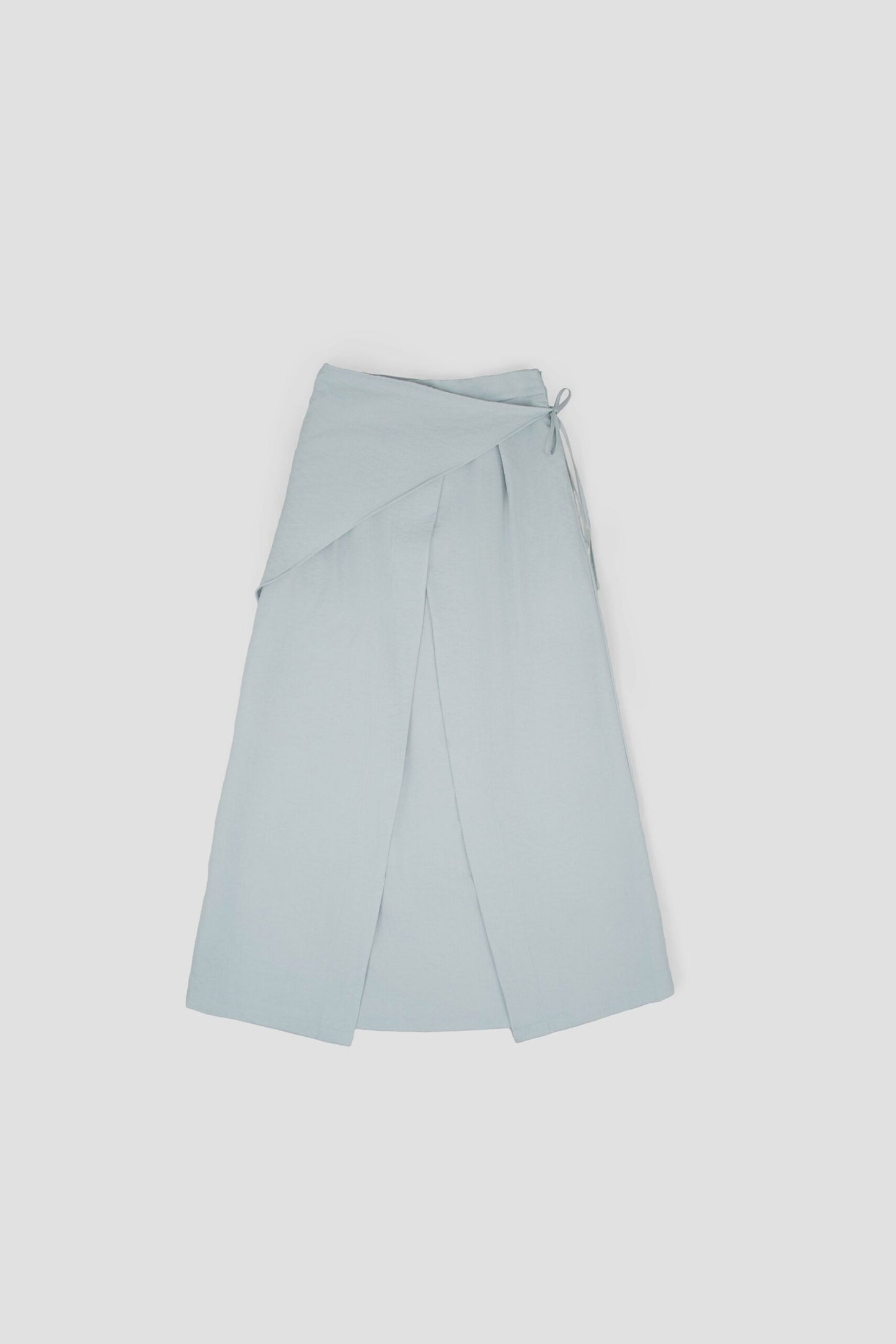 Waist Bandeu Pleated Skirt – Plus Long (Light Blue) - BEV C multi label store