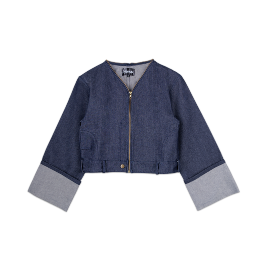 DENIM JEANS JACKET - BLUE