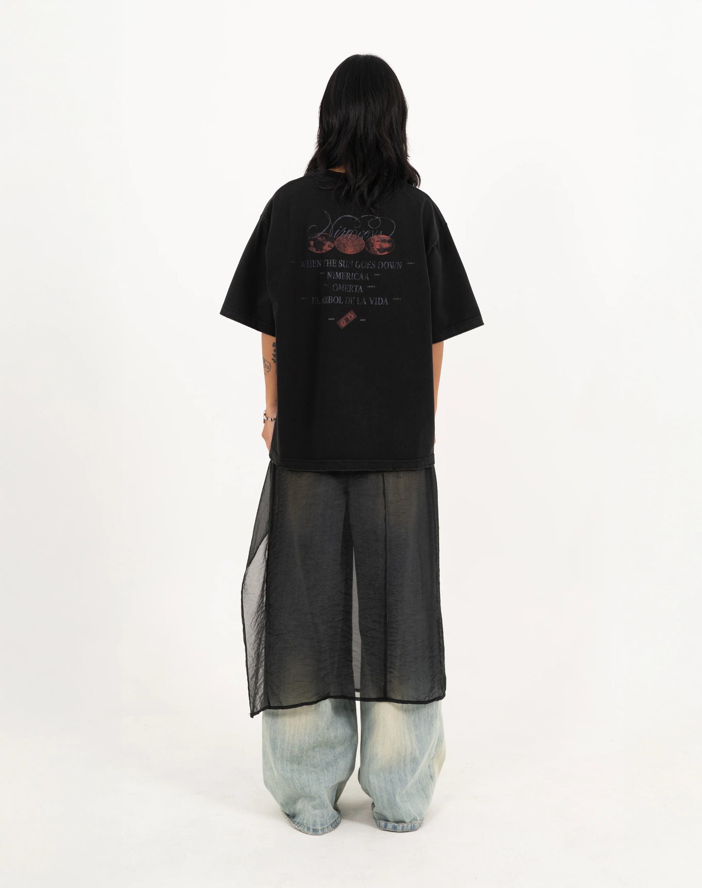 N E O VOL.2_CH.1 NIRMECCA OVERSIZE TEE - BEV C multi label store