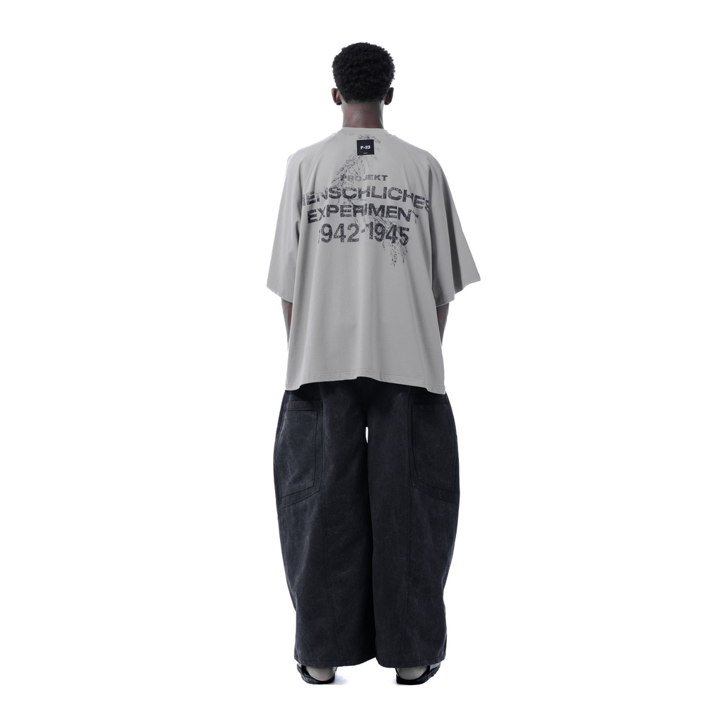 M-EX T-SHIRT - LIGHT GREY - BEV C multi label store