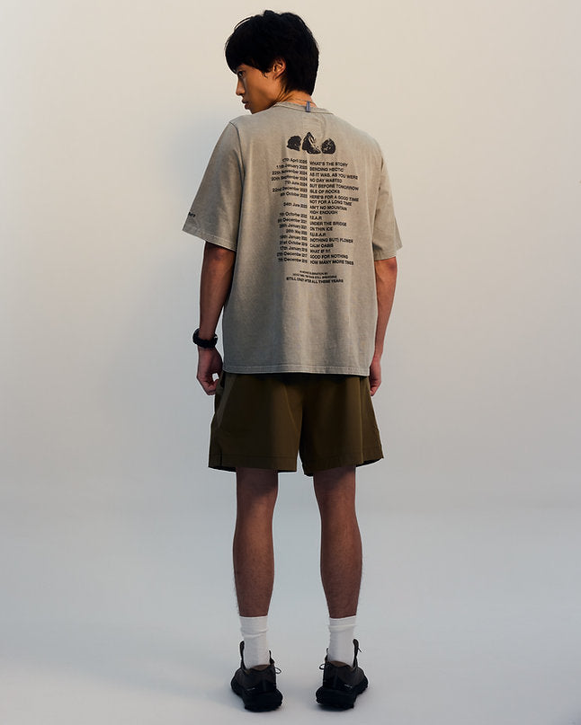 TOUR TEE - STONE GREY - BEV C multi label store