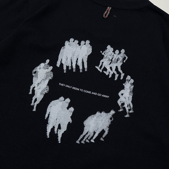 Circle Tee (Navy) - BEV C multi label store