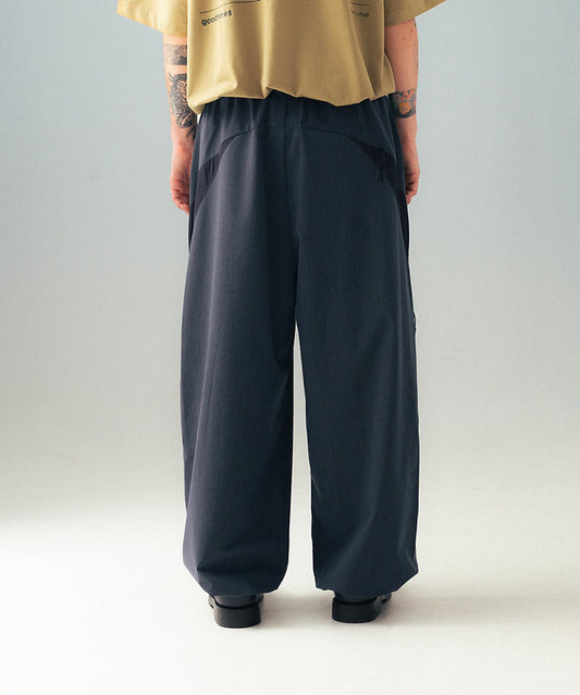 Gentle Mount Pants (Navy) - BEV C multi label store