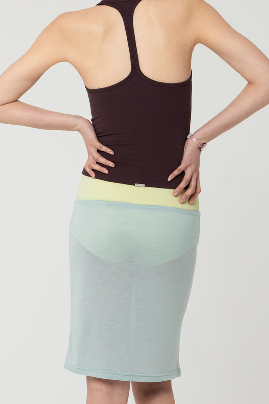 Vellum Skirt Spring - BEV C multi label store