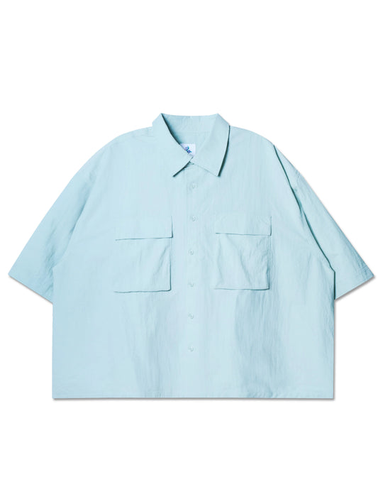 ABP. BIG BRO S/S SHIRT NYLON MINT - BEV C multi label store