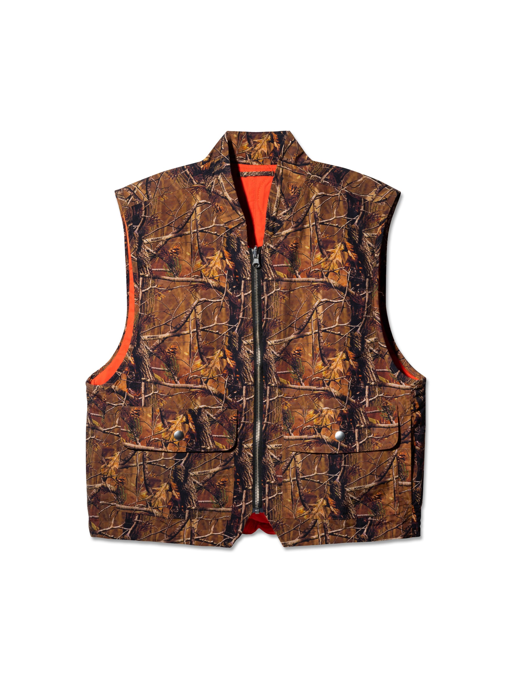 REVERSIBLE CAMO VEST - BEV C multi label store