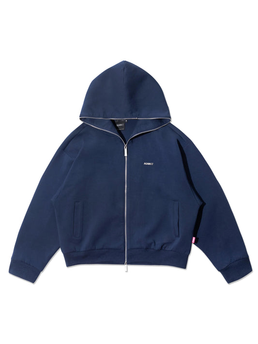 NEO TATSUYA ZIP HOOD BLUE