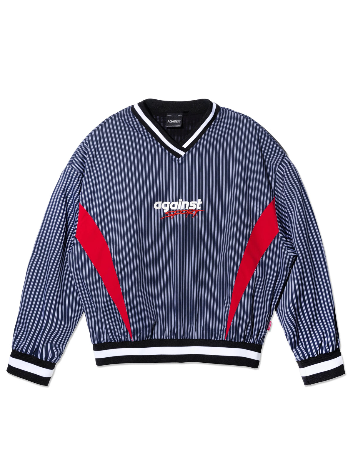 SPORT STRIPE TOP NAVY