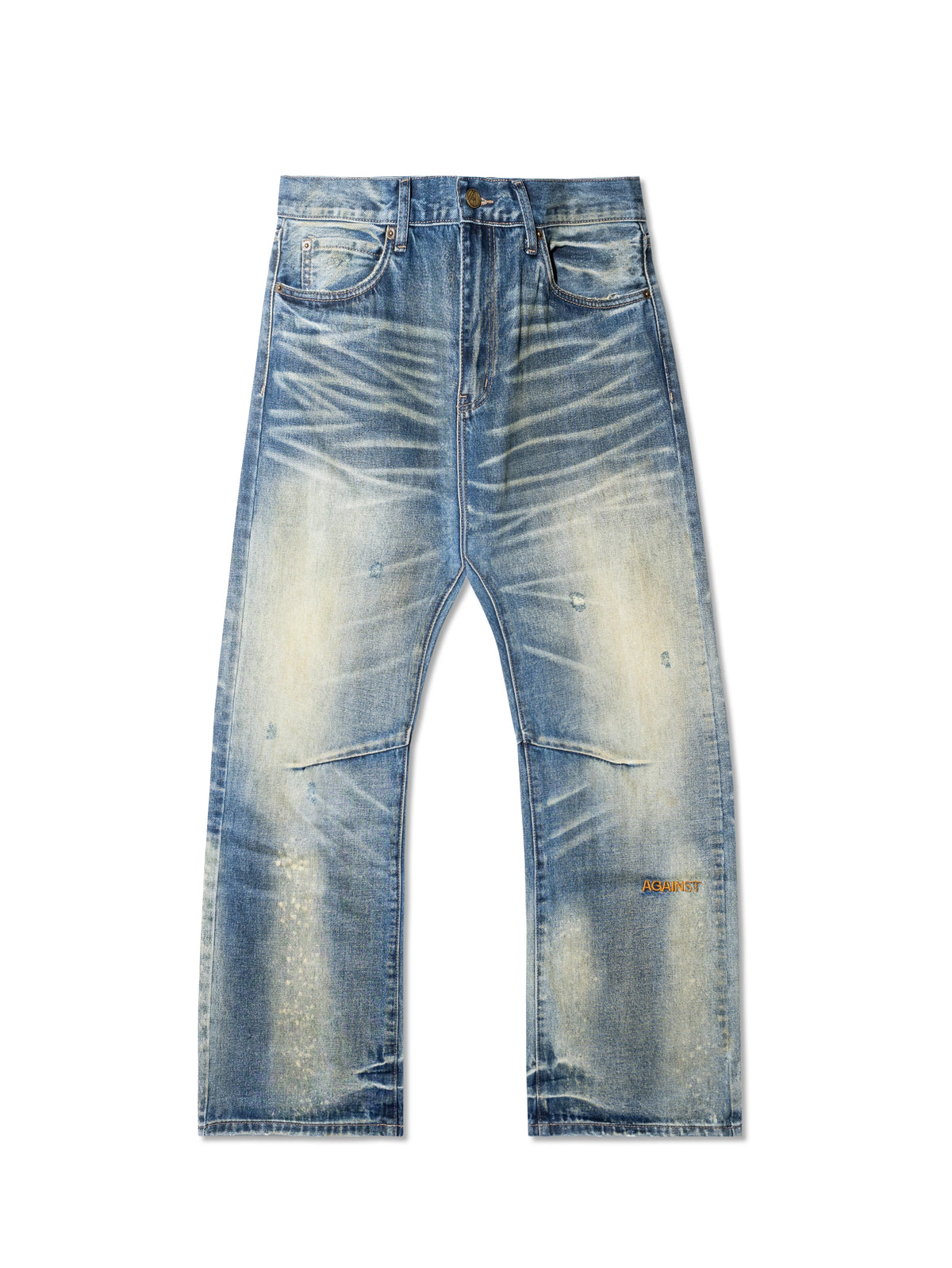 DISTRESSED G JEANS