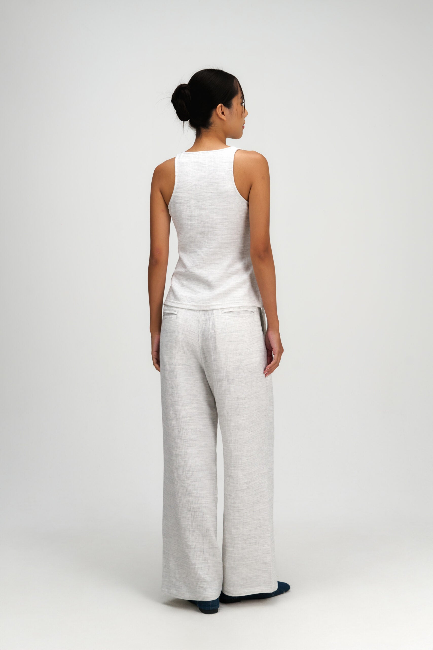 Waist Bandeu Tank Top (Grey) - BEV C multi label store