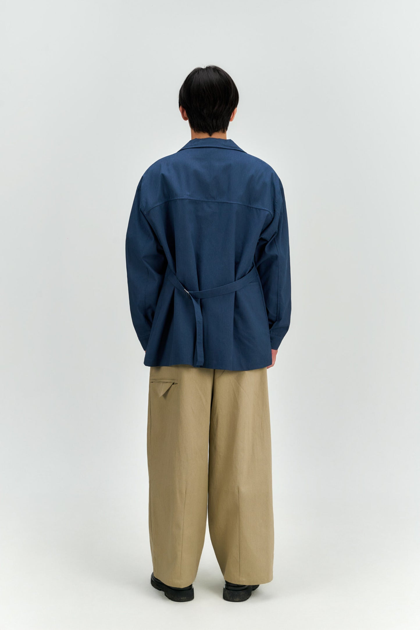 Gender Neutral Workwear Outer (Blue) - BEV C multi label store