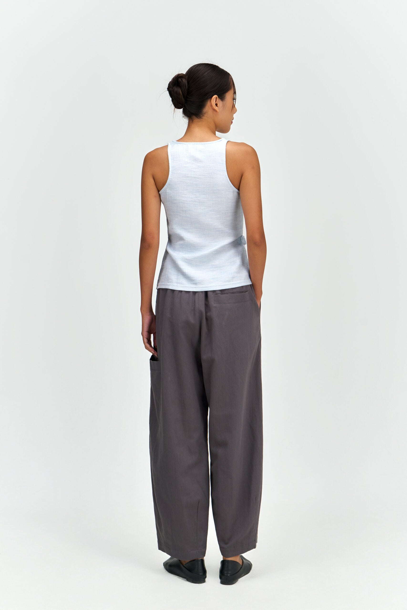 Waist Bandeu Tank Top (Blue) - BEV C multi label store
