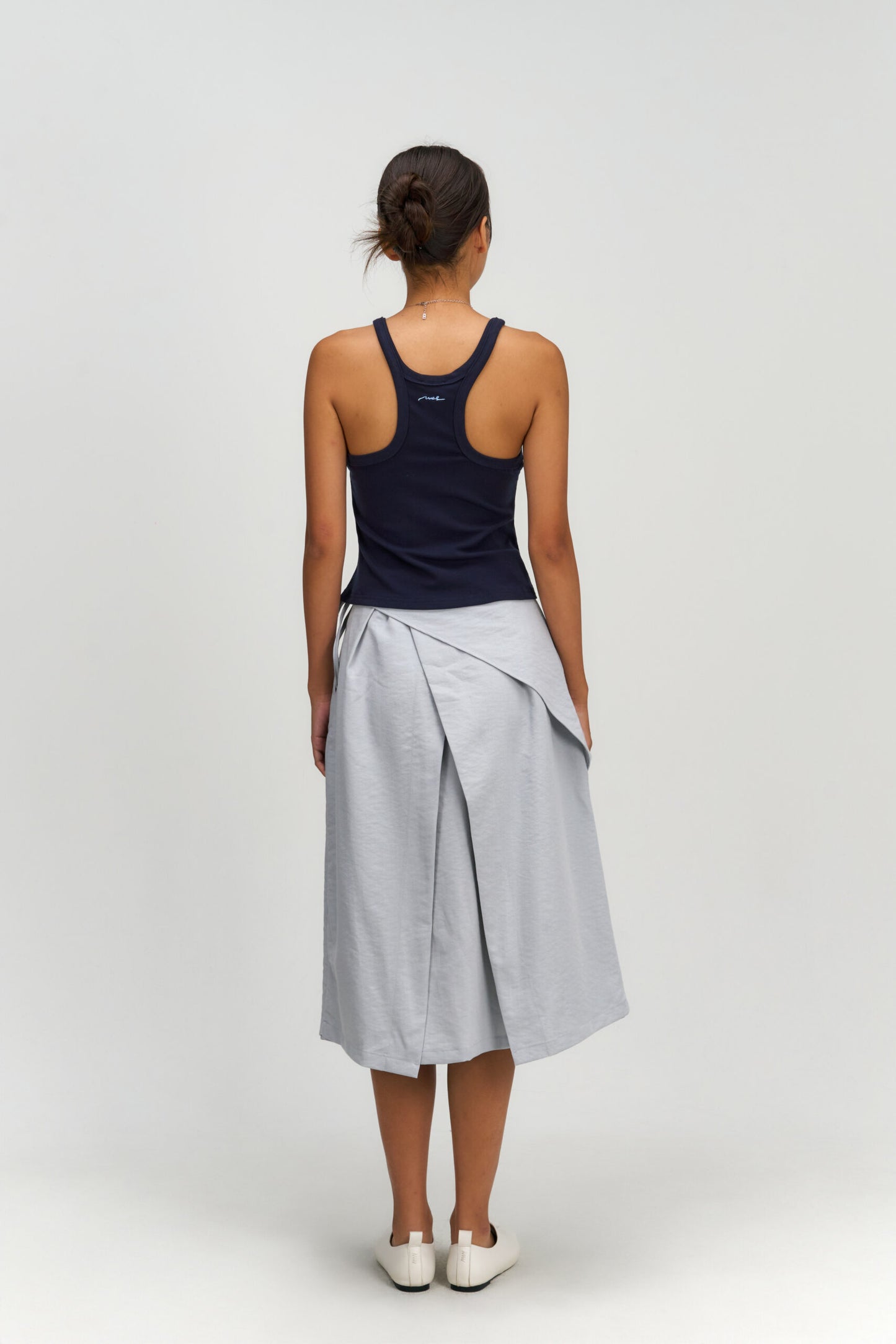 Drift Knit Y-Back Tank Top (Navy) - BEV C multi label store