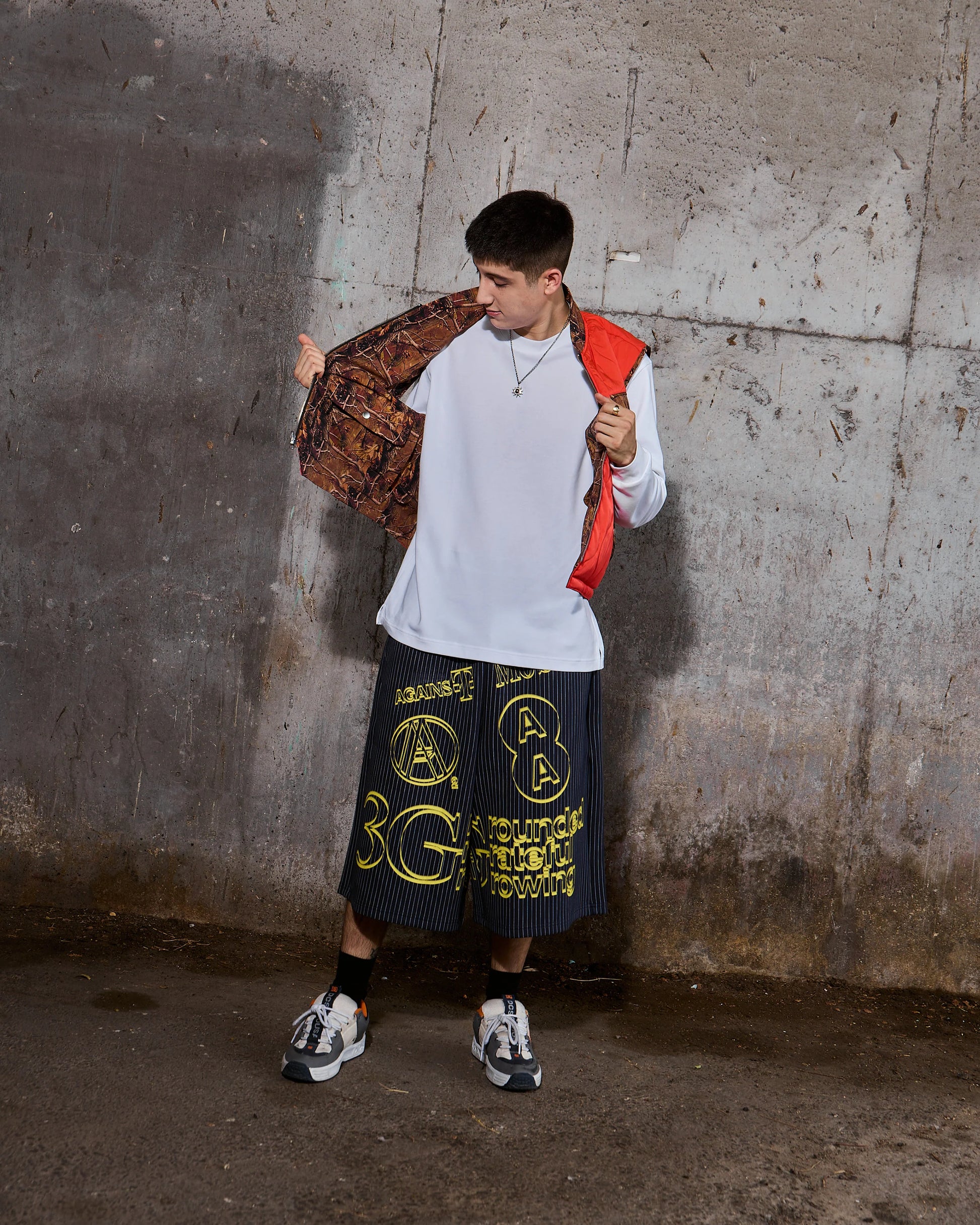 REVERSIBLE CAMO VEST - BEV C multi label store