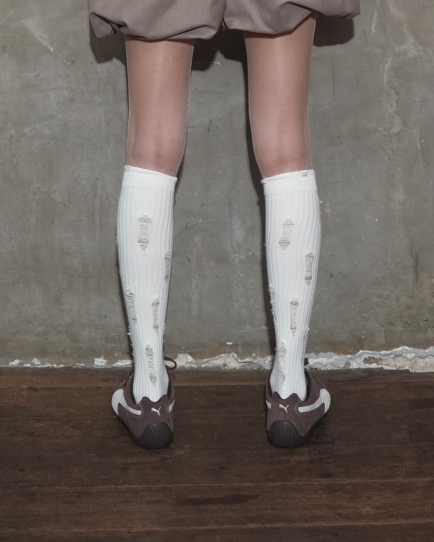 Beggar Destroyed Socks - BEV C multi label store