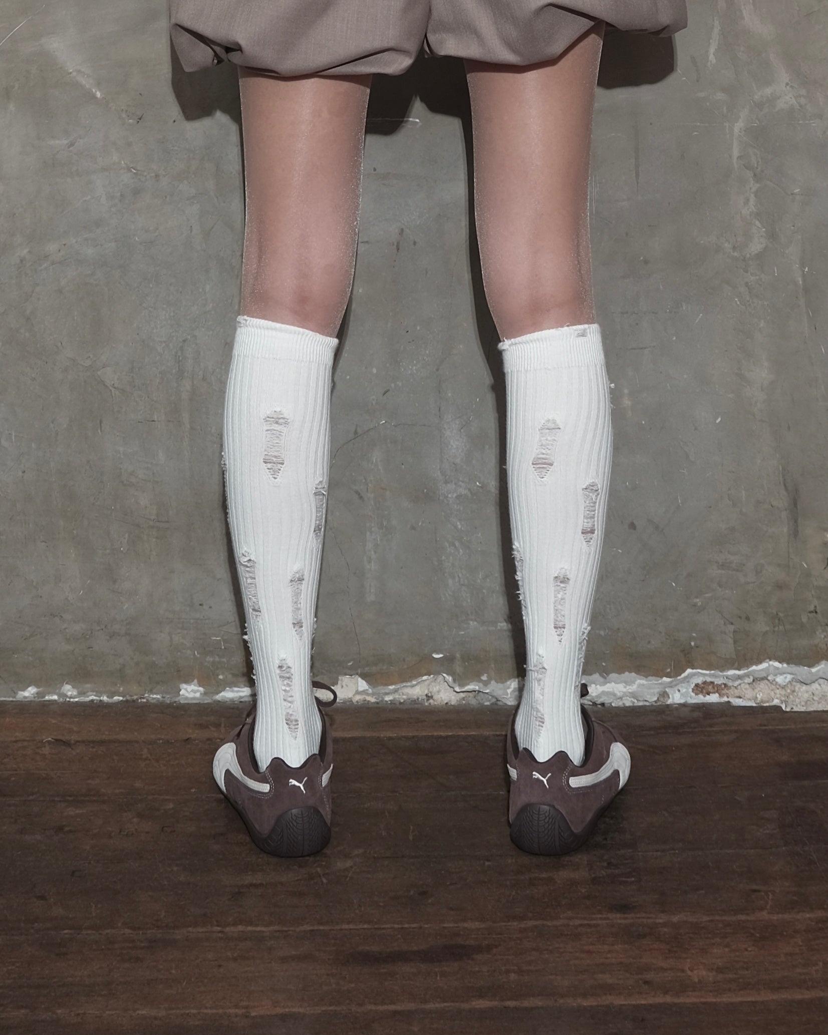 Beggar Destroyed Socks - BEV C multi label store