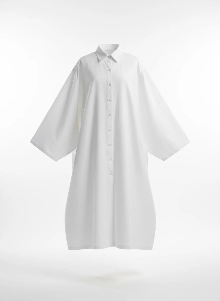 Kemaja Dolman (White) - BEV C multi label store