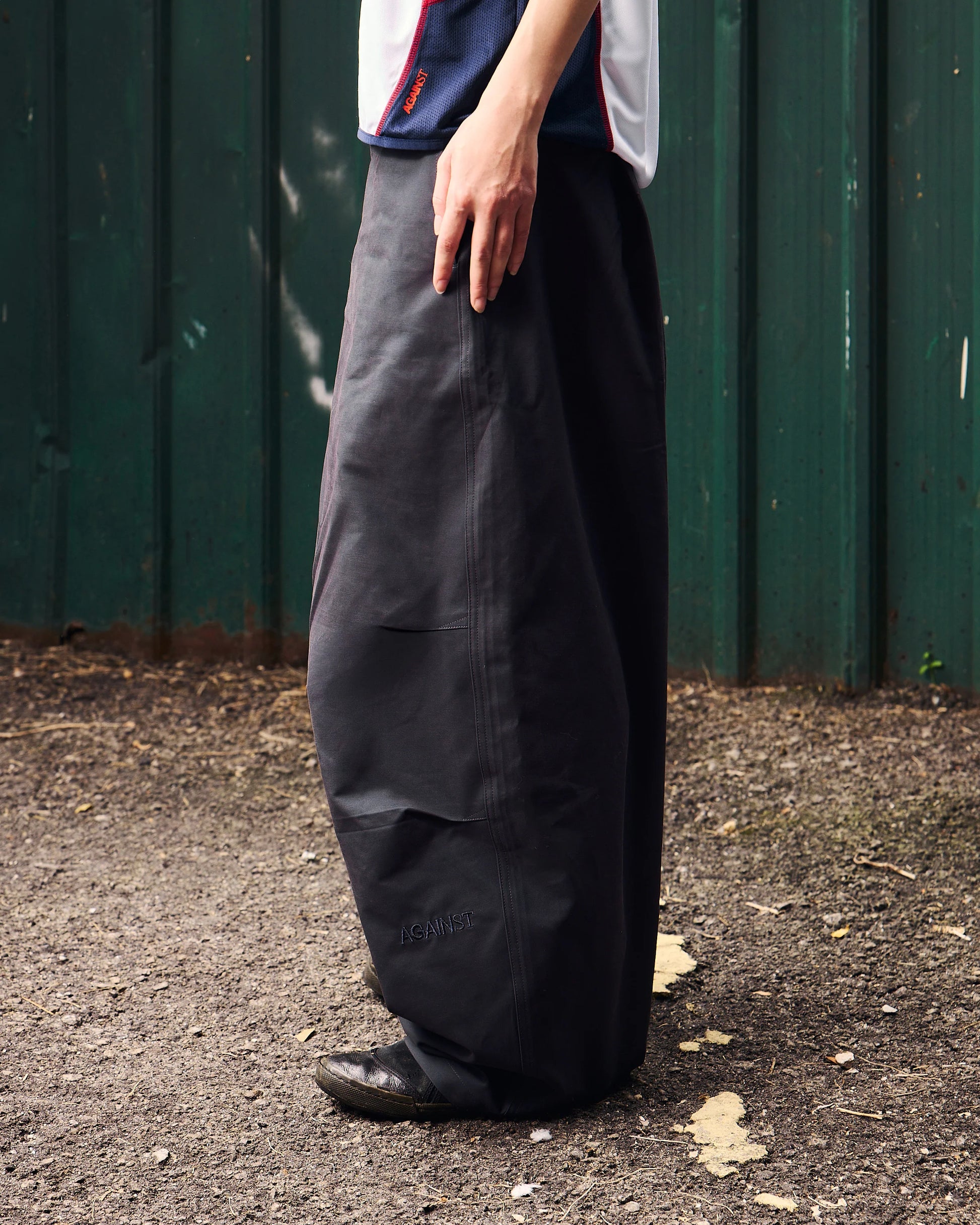 TWILL YANKII PANTS NAVY - BEV C multi label store