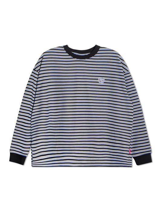 STRIPE LOUNGE TEE BLUE - BEV C multi label store