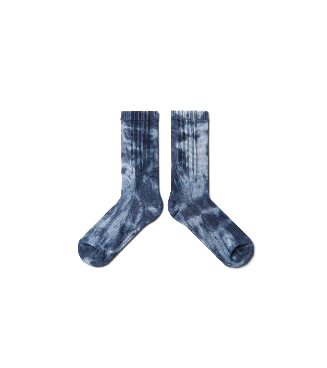 Spot dye Crew Tech Socks - Spot Navy - BEV C multi label store
