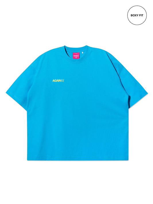 BOXY ALL DAY TEE BLUE