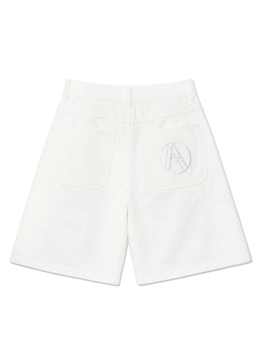 ALLEN SHORTS WHITE