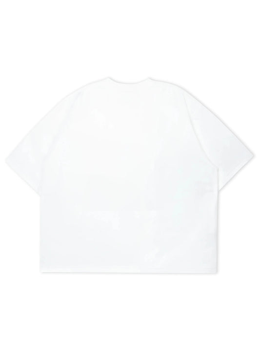 BOXY ALL DAY TEE WHITE - BEV C multi label store