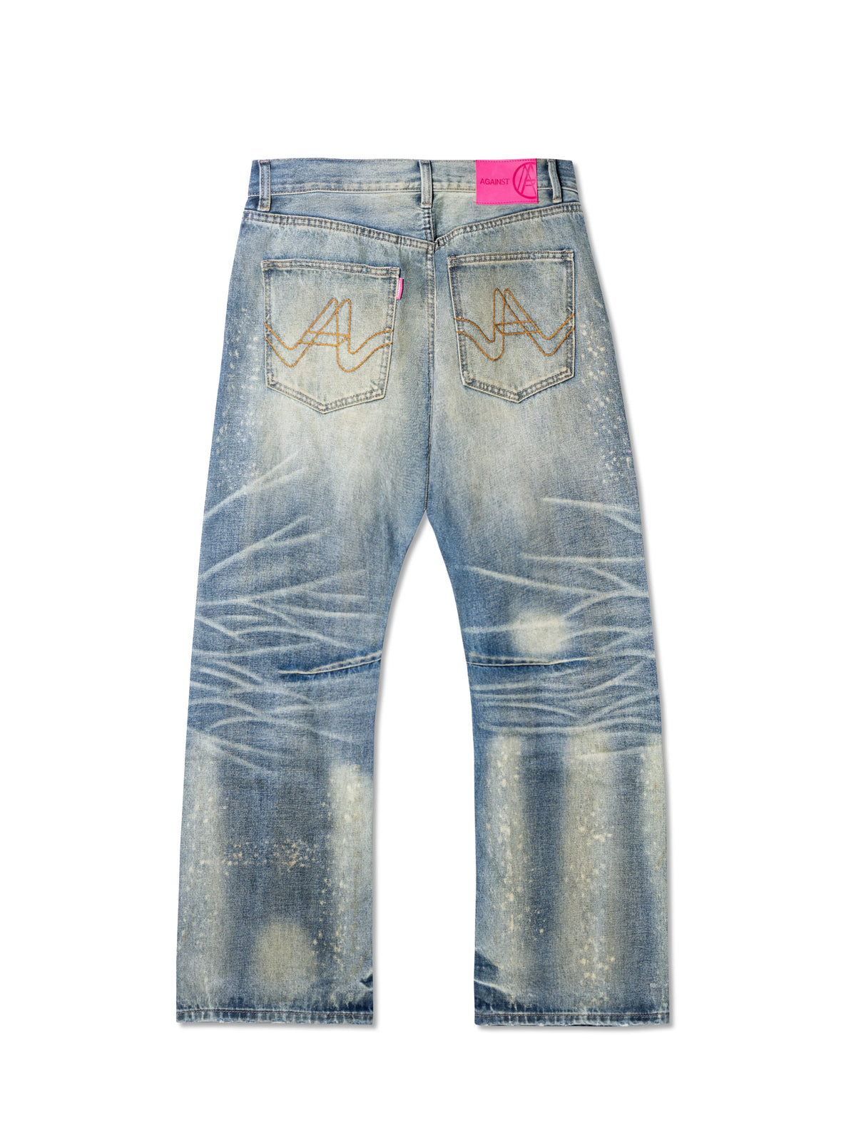 DISTRESSED G JEANS