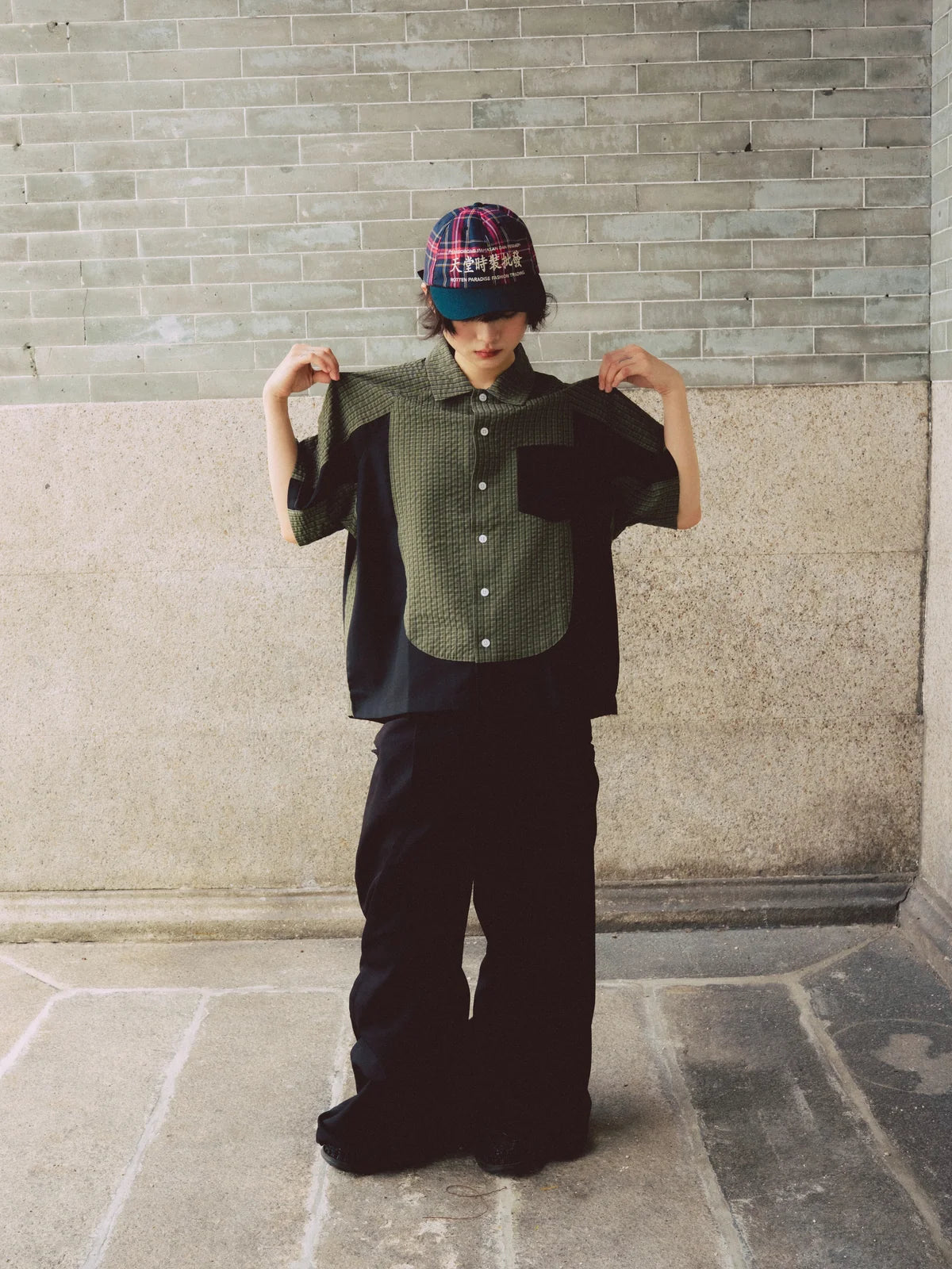 Checkered Boxy Shirt V2