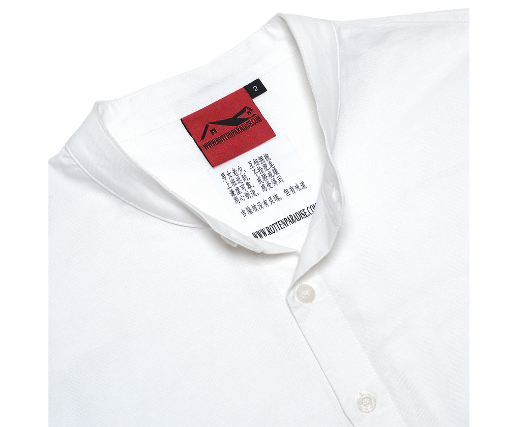 Collarless Shirt - BEV C multi label store