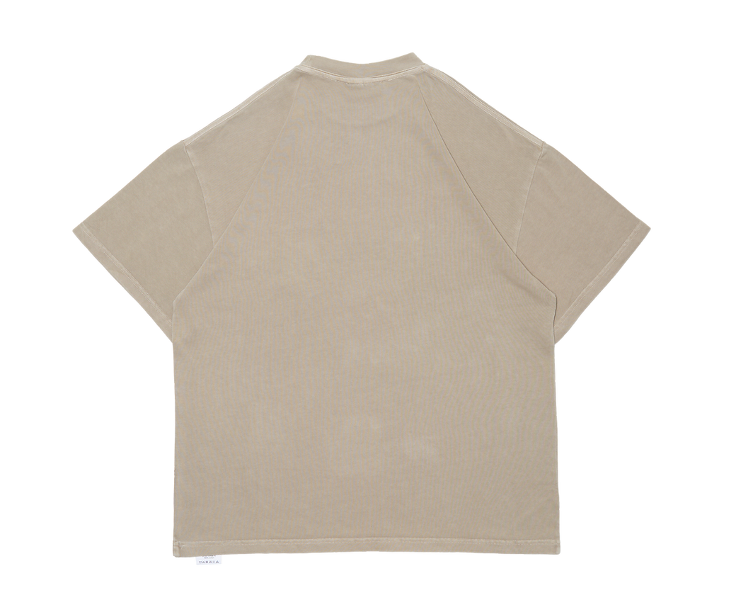 "Fulan" Pocket Tee Beige - BEV C multi label store