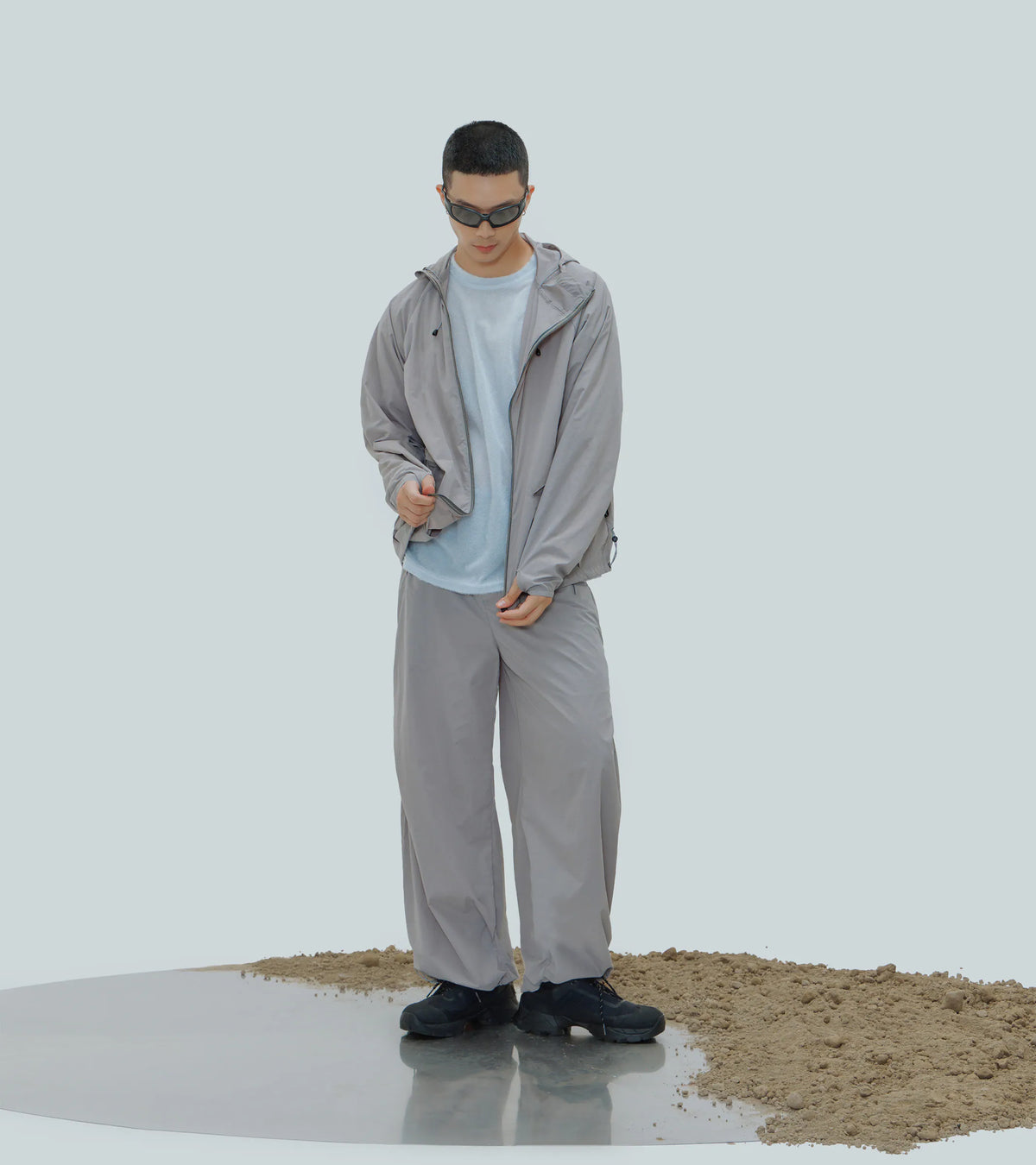 Mist Grey - Essential Tech Kite Jacket