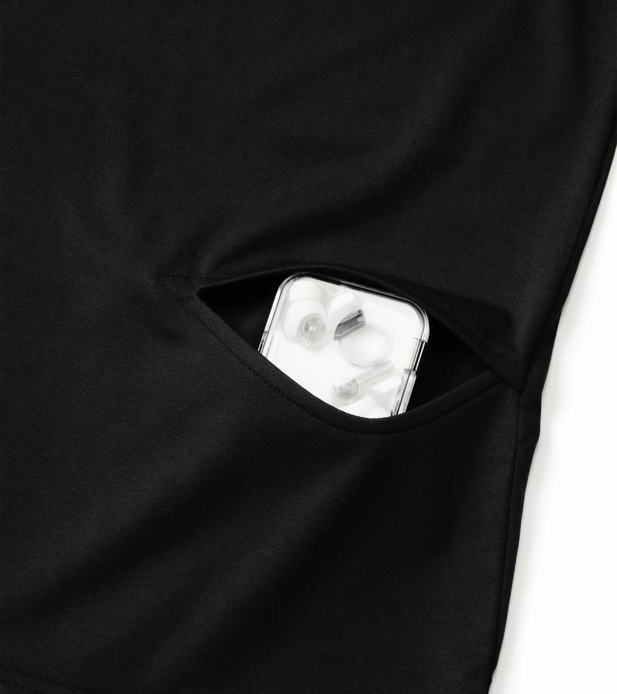 Black - Essential Kite L/S TEE