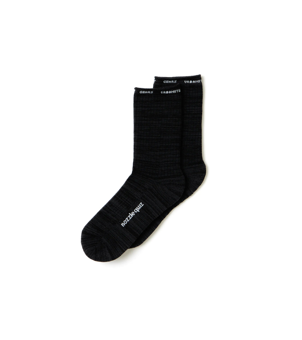 Burst Black - Essential Mid Socks