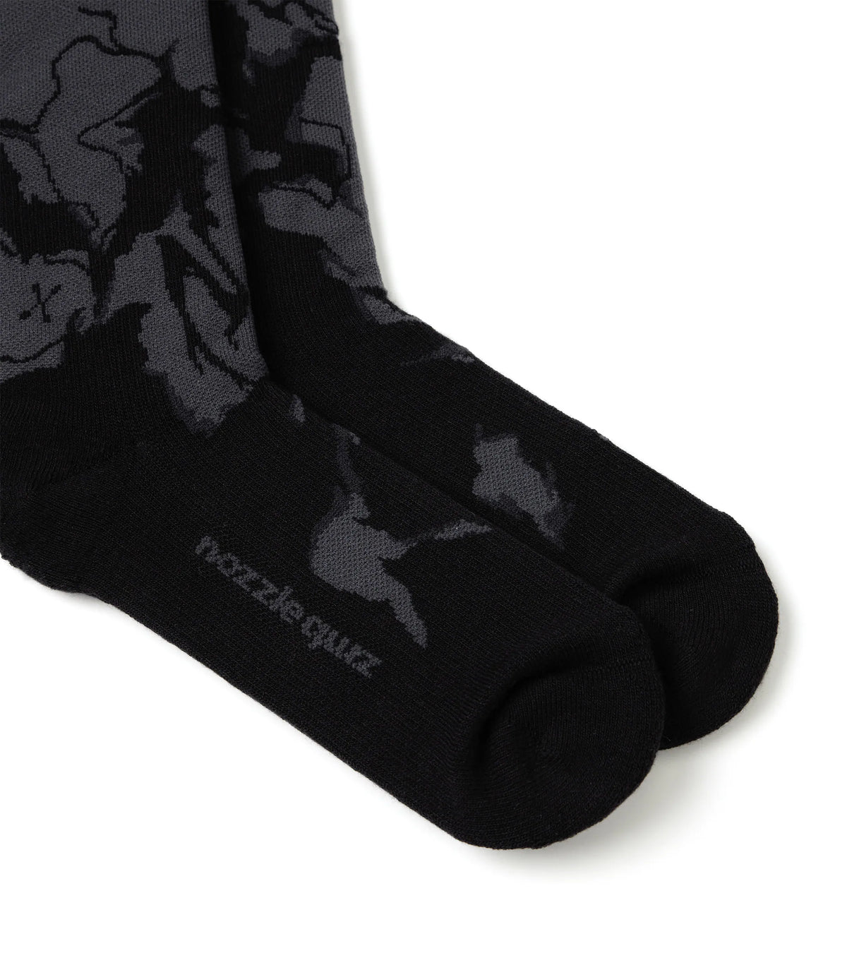 Grey Black - Roar Crew Socks