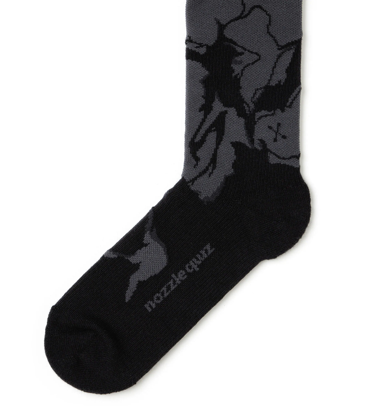 Grey Black - Roar Crew Socks