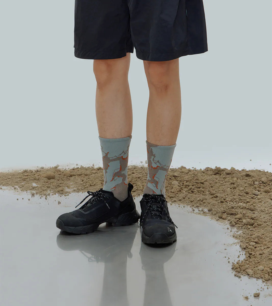 Sand Grey - Roar Crew Socks