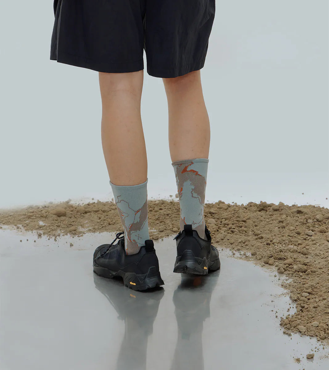 Sand Grey - Roar Crew Socks