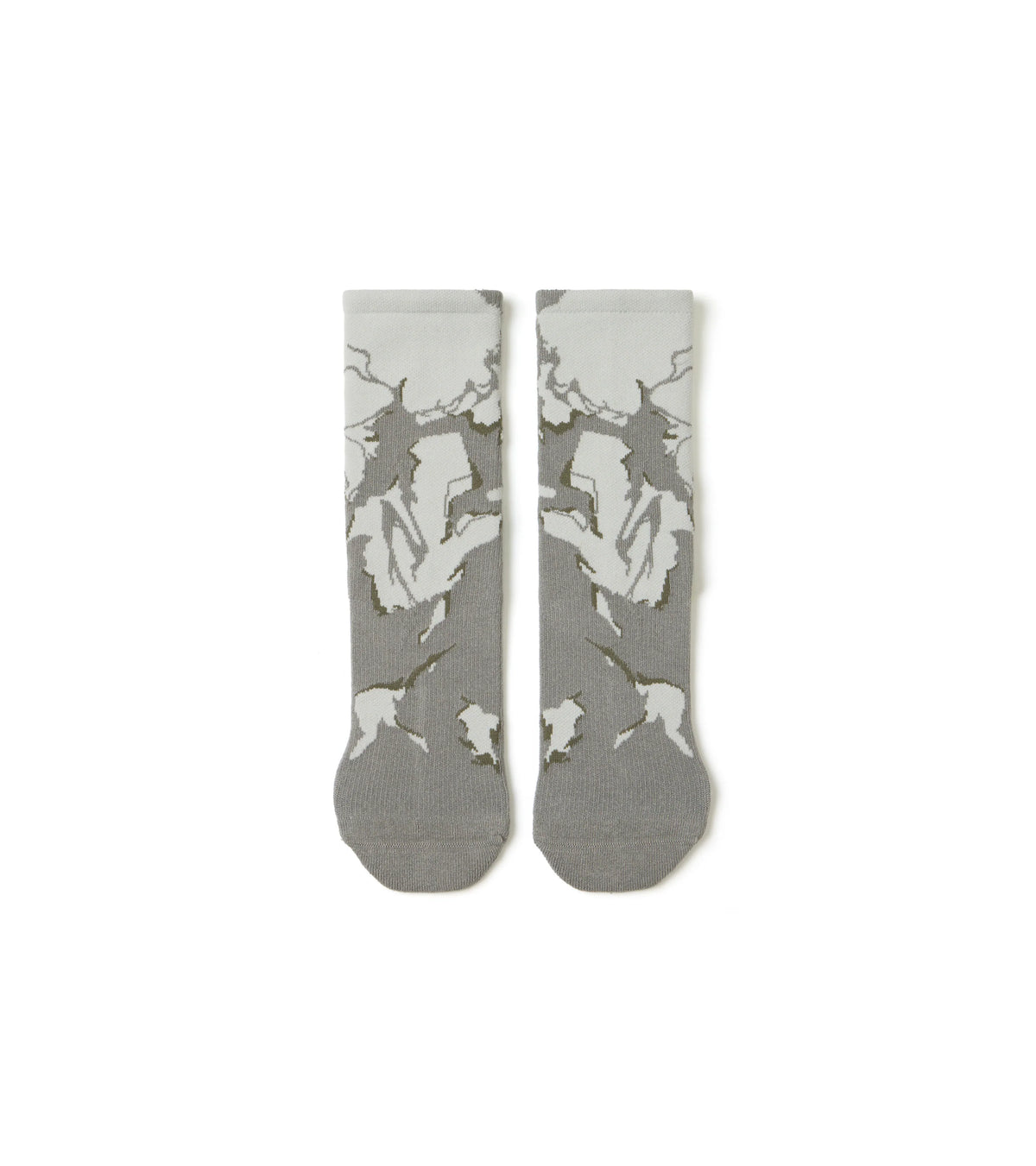 Grey Green - Roar Crew Socks