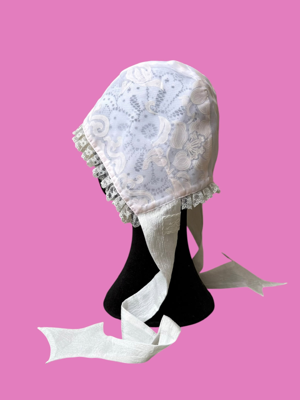 Double-Sided Baby Bonnet - 3