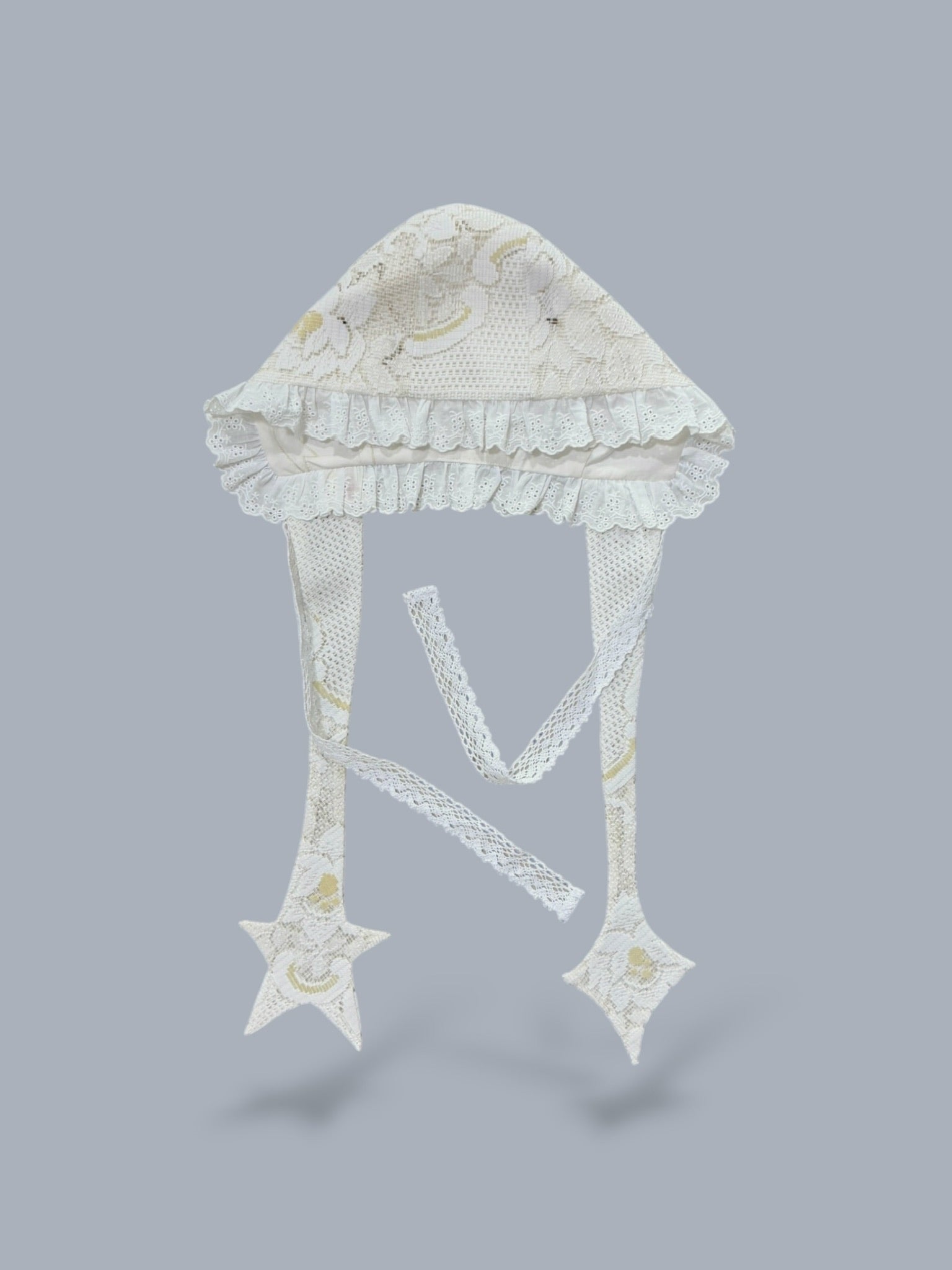 Double-Sided Baby Bonnet - 5 - BEV C multi label store