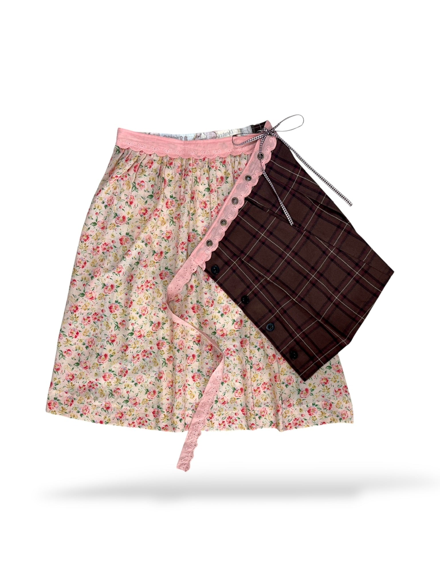 Remake Wrap Skirt - Long 37 - BEV C multi label store