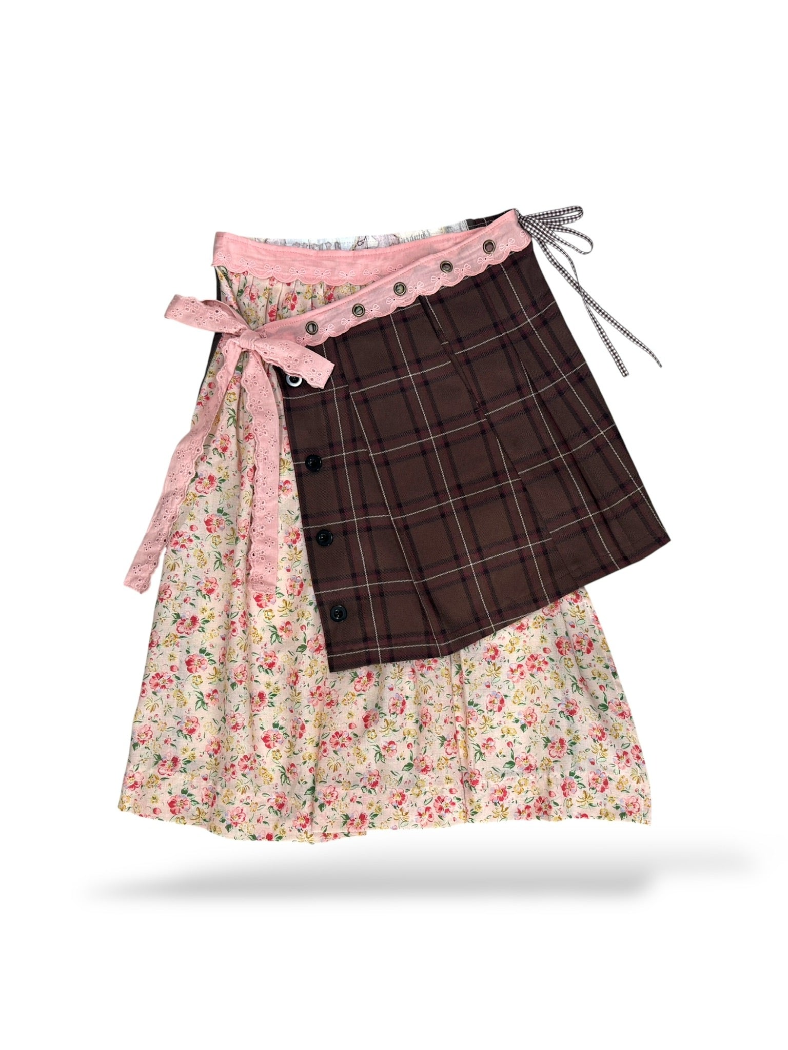Remake Wrap Skirt - Long 37 - BEV C multi label store