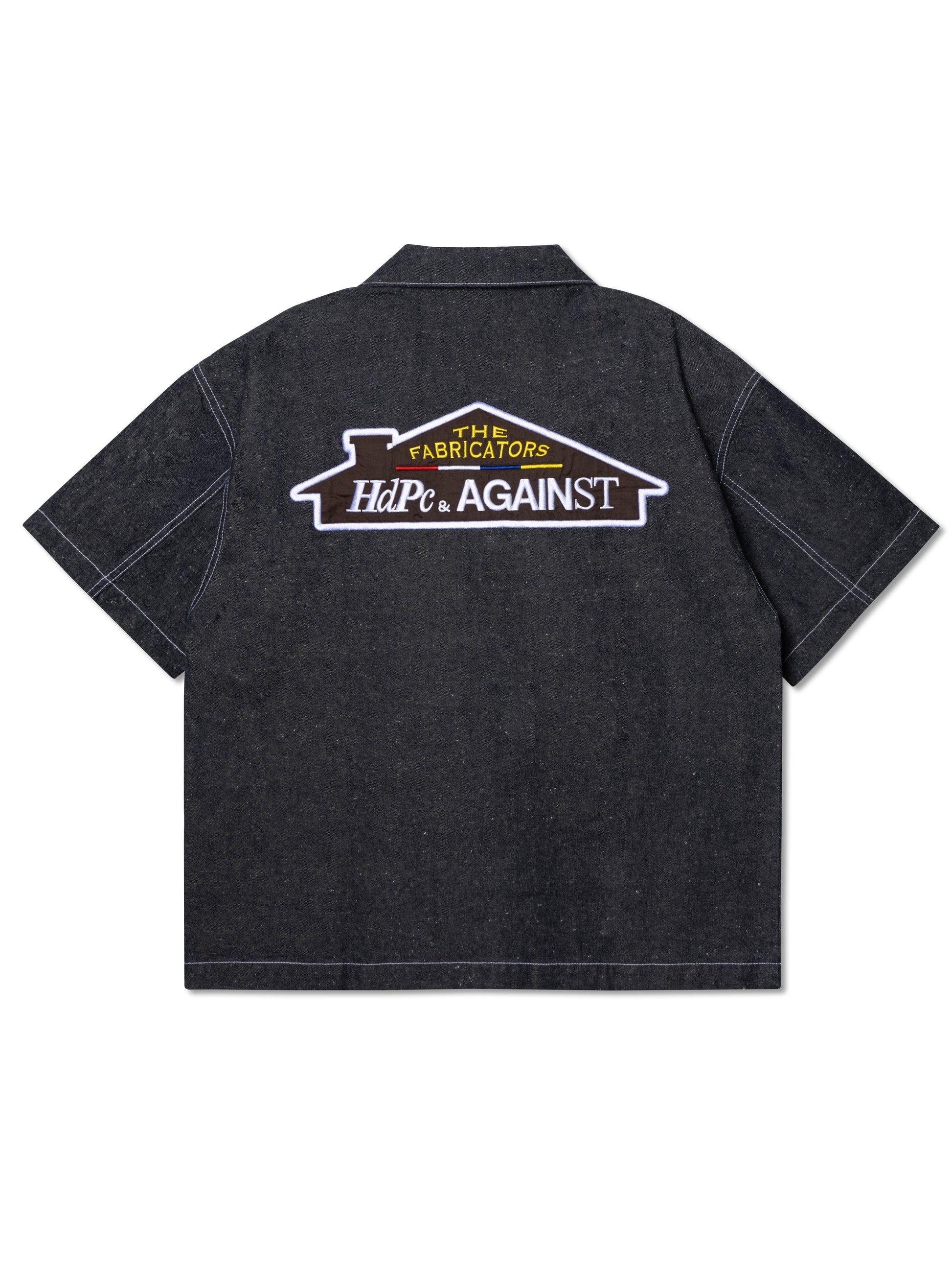 AGAINST X HDPC FABRICATOR SHIRT DENIM - BEV C multi label store