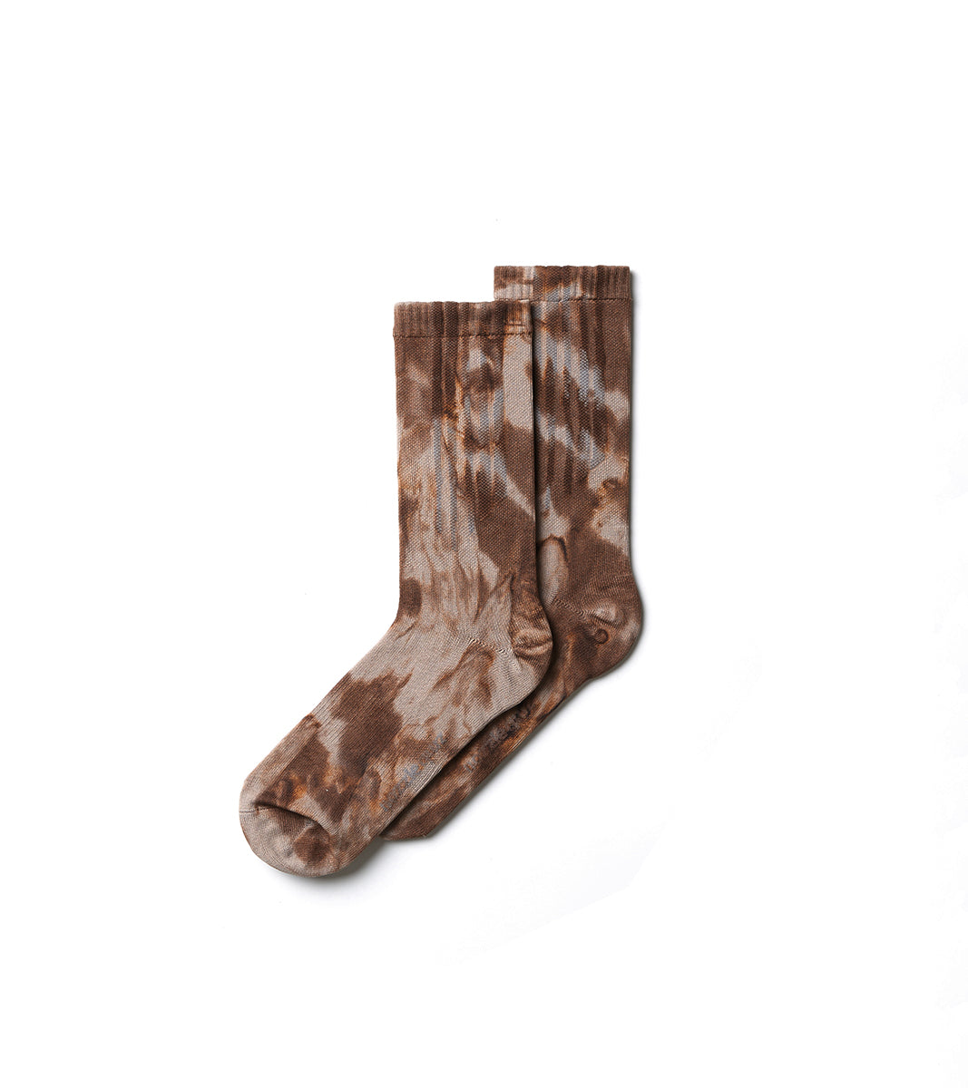 Spot dye Crew Tech Socks - Spot Sulfur - BEV C multi label store
